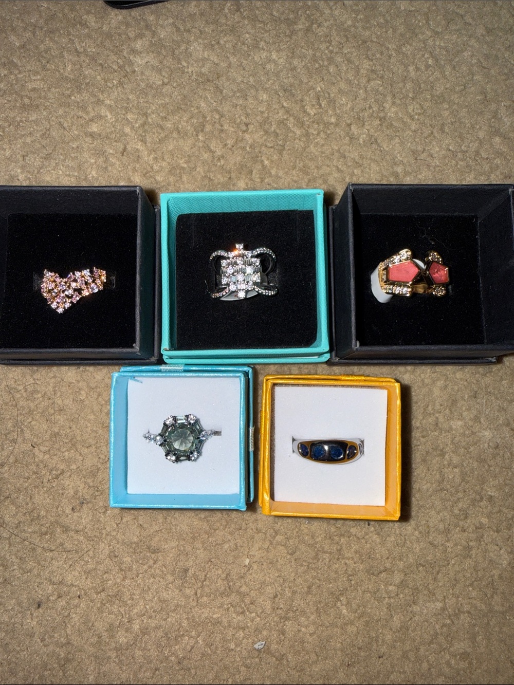 BP Bundle/Lot brand new w/o bags Sizes 5-7, different platings